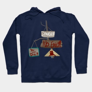 danger area Hoodie